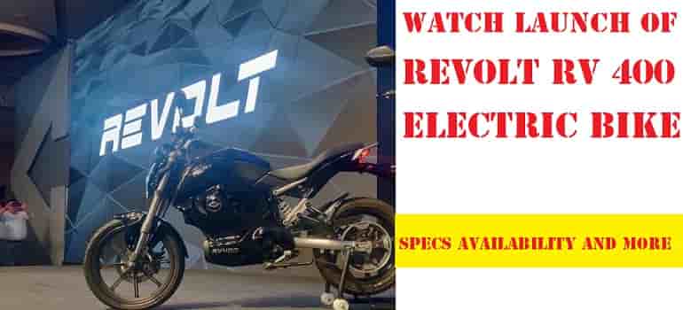 Revolt Electric Bike